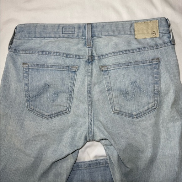 AG Adriano Goldschmied Nikki Slim Jeans 25R Light Wash Relaxed Skinny USA - Picture 6 of 13